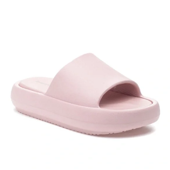 NWT J/SLIDES SQUISH Light Pink EVA Sandals - Picture 2 of 13